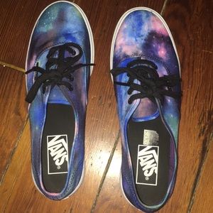 Vans galaxy shoes